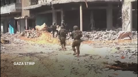 Israeli military releases video showing what it says are troops operating in Gaza Strip