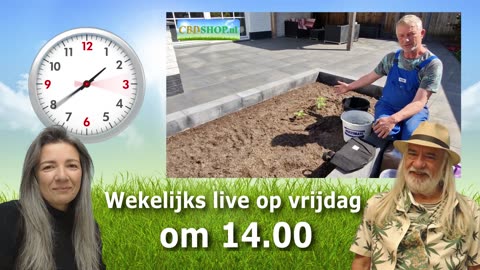 Iedere vrijdag om 14.00 zijn we live!