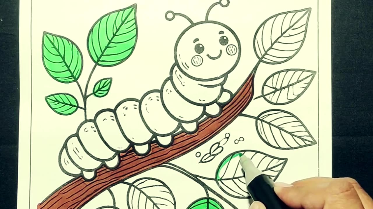 Satisfying Coloring Videos | Relaxing Coloring Videos | How To Color | 016 #coloring #satisfying