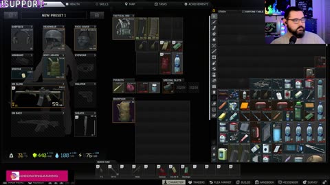 Imagine having to cheat at chess. MY FIRST TWITCH STREAM! Tarkov w/ BeardedNerdd