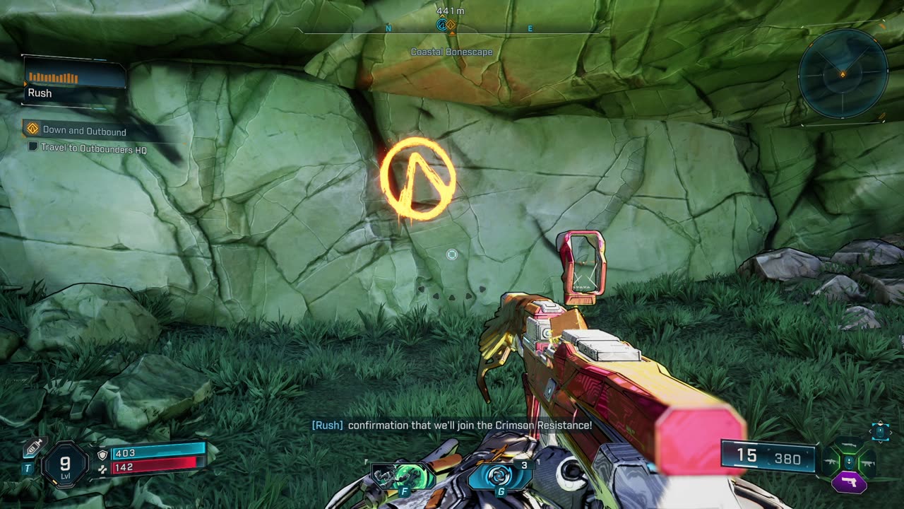 Borderlands 4: Vault Symbol - Coastal Bonescape