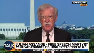 John Bolton called for Assange, Snowden and Manning to be executed under the Espionage Act