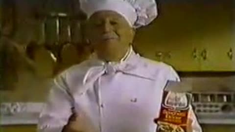 Commercial - Chef Boy Ar Dee Spaghetti Dinner (The Chef In Color) 1966