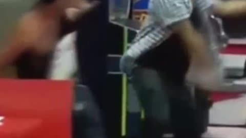 EPIC SLAP! Man Destroys Shoplifter.. Unreal