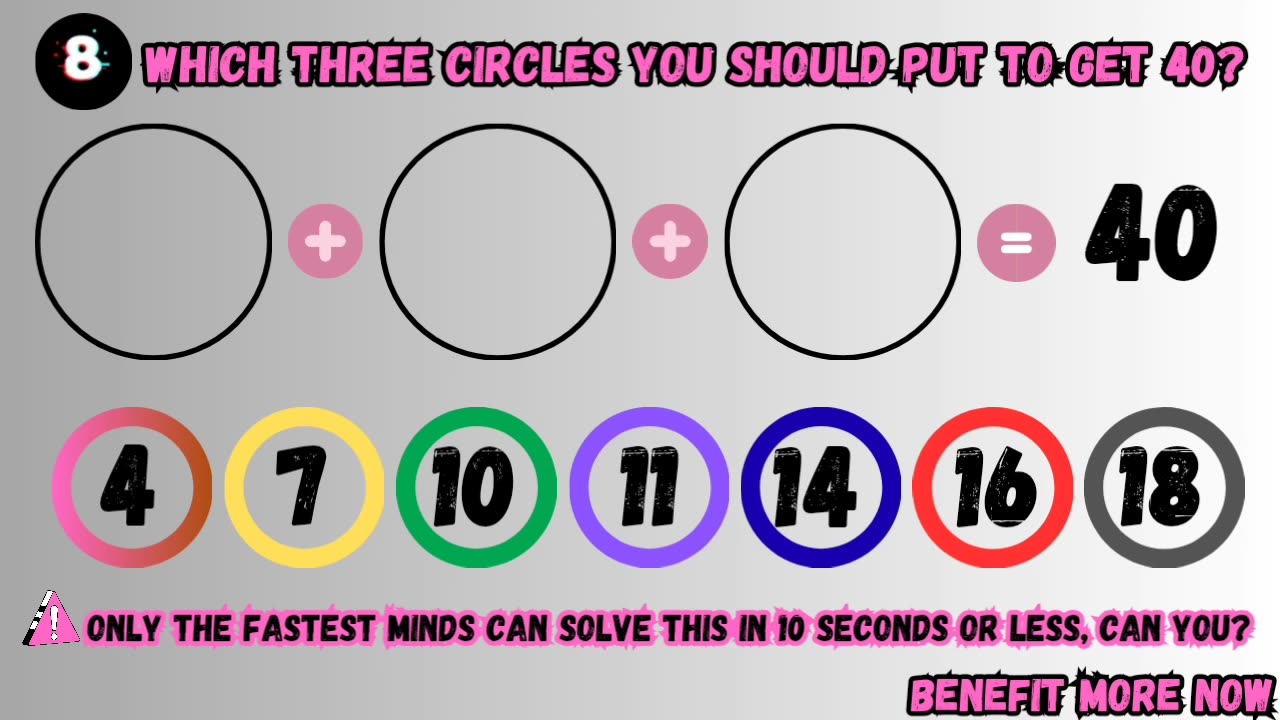 Can you solve this circles equation? 🤔