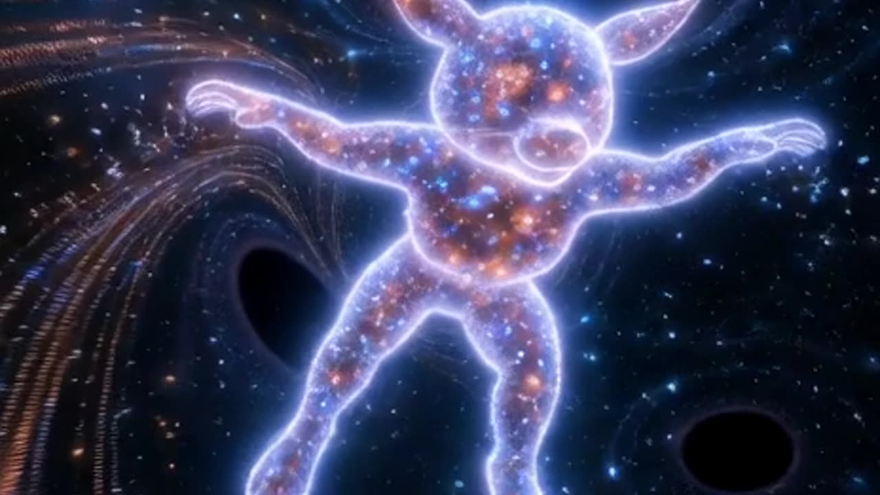 floating pig in space