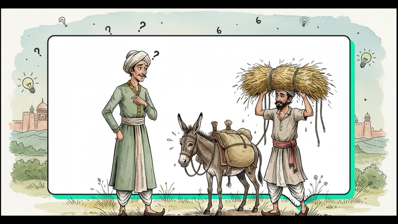अकबर और बीरबल- छह मूर्खों की खोज