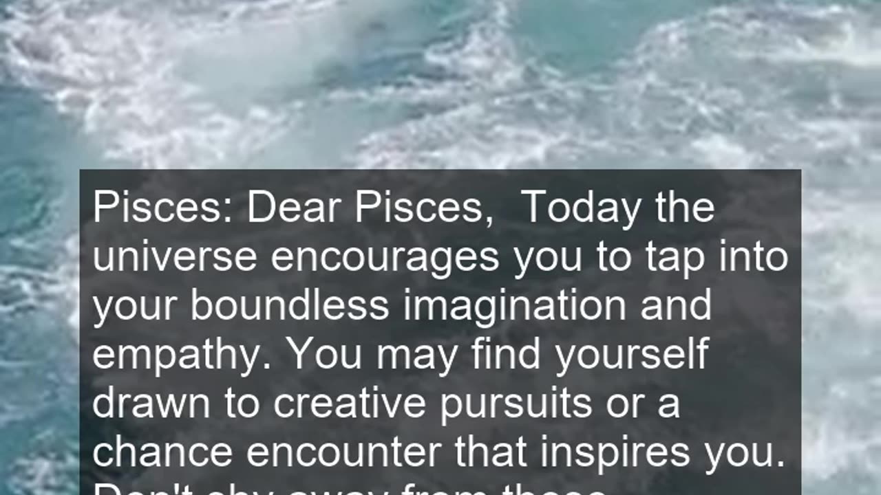 Daily Horoscope | Aquarius & Pisces 🌟