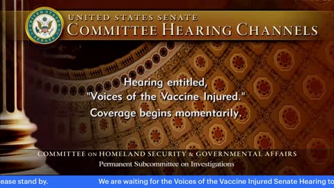 US Senator Ron Johnson Hosts: Voices of the Vaccine Injured
