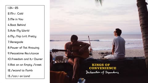 Declaration of Dependence - Kings of Convenience 2009