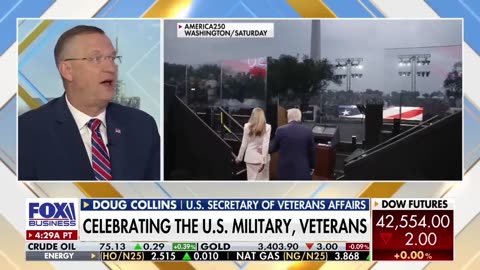 Collins battles, the secretary of VA, attacks the media for "shameful" VA lying.