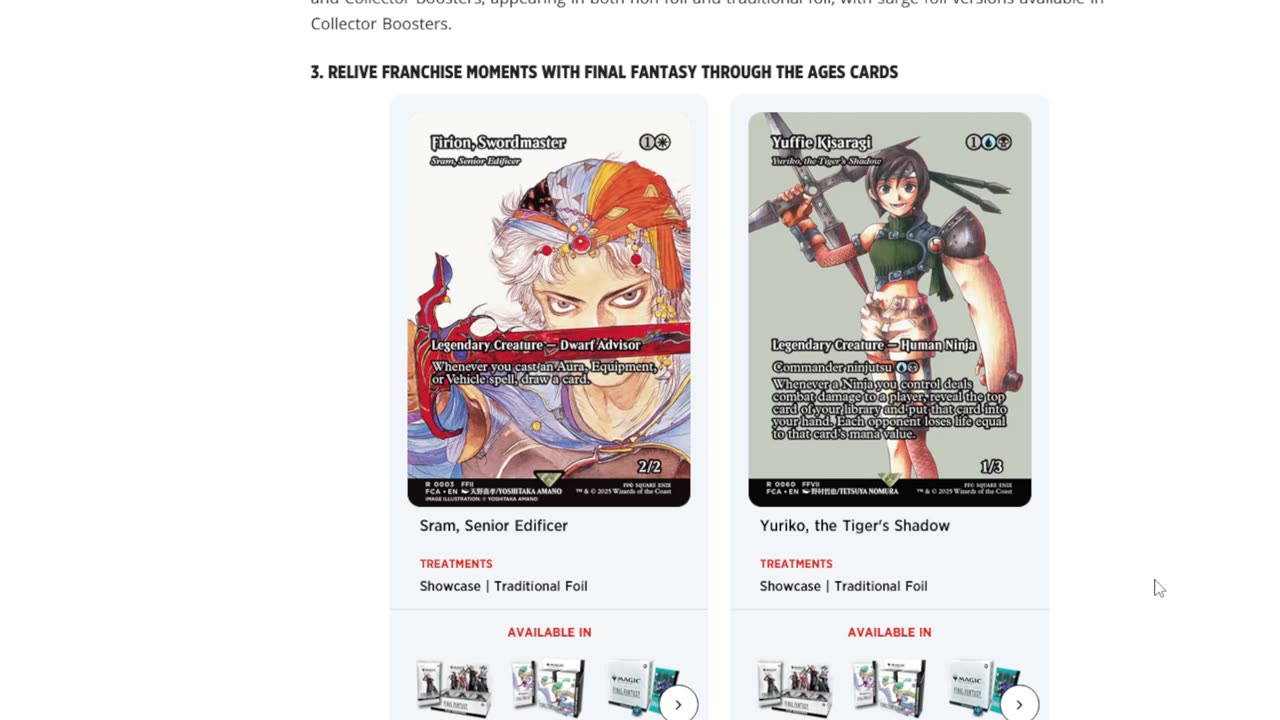 Neon INK and Serialized Chobocos? Final Fantasy product review