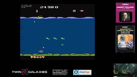 Atari 2600 EMU - Sea Monster - Game 1-1 X/X - 30,000