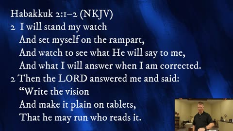 8-10-25 the Assassination of Charlie Kirk, A Biblical Response Habakkuk 1