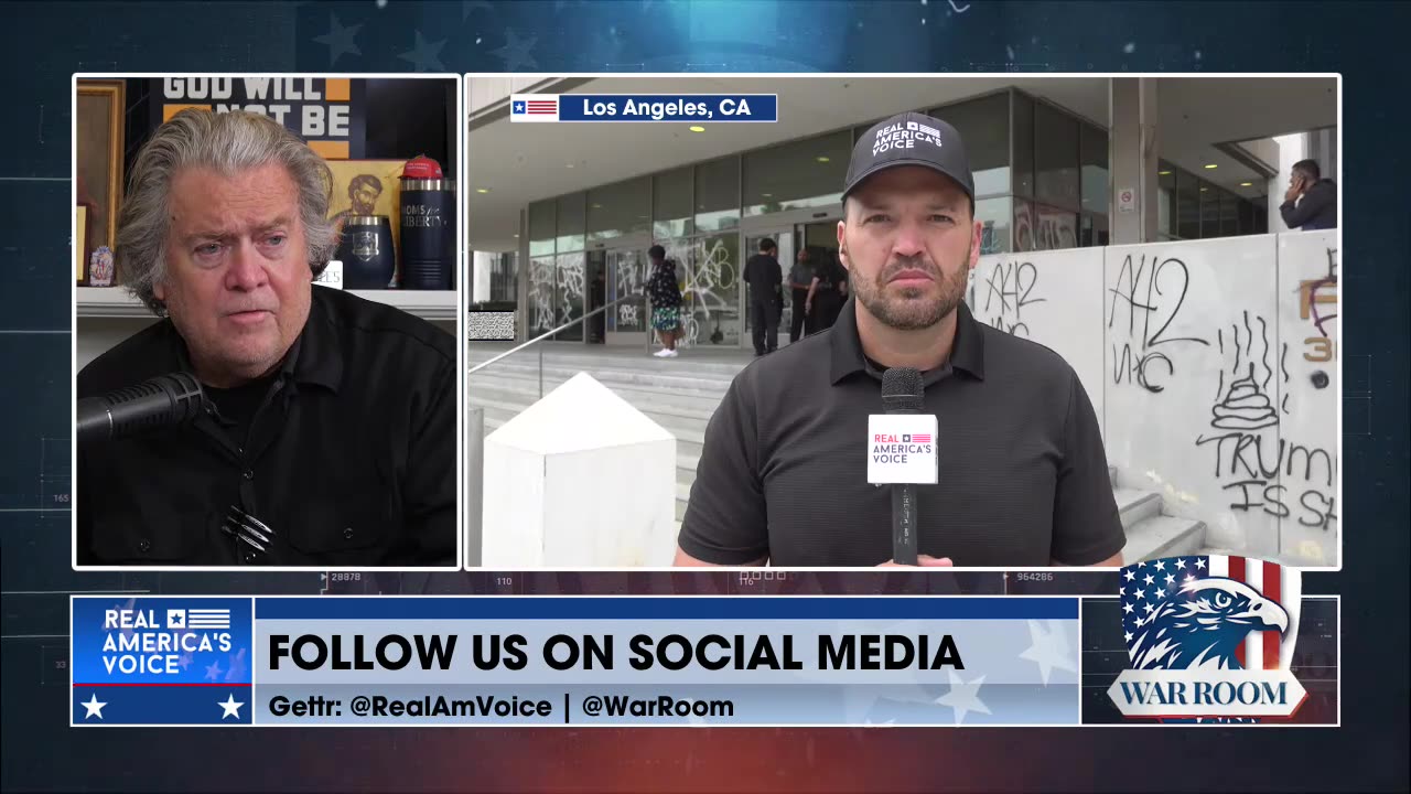 Bergquam Live From LA Riots: “This Is A Direct Result Of The Invasion That Joe Biden Invited In.”