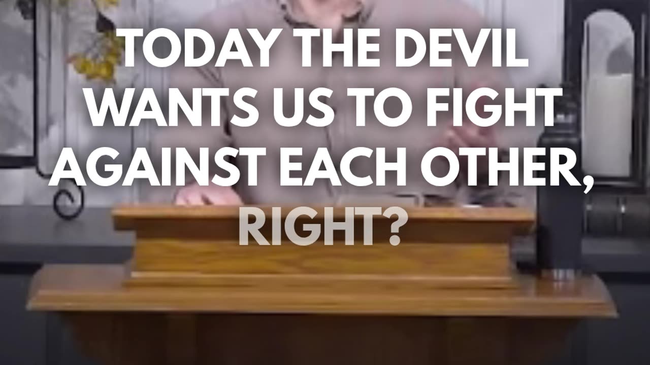 Don't let the enemy use you to divide the body of Christ! 💪✝️ - Calvary Chapel Fergus Falls