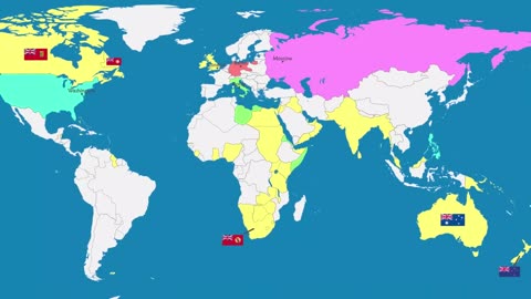 World War II - Summary on a Map