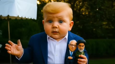Baby Donald Trump DROPS F-BOMB