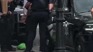 Video shows man with weapons being detained near scene of Utah University shooting