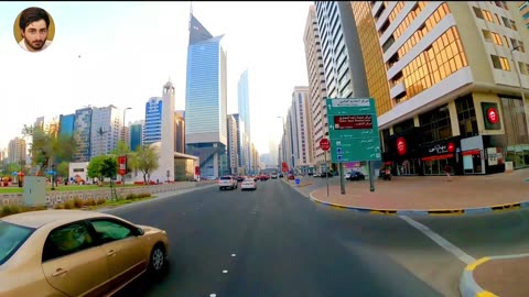 Inside Abu Dhabi’s Longest Tunnel! Sheikh Zayed Street (Salam Street)