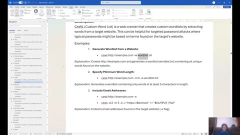 Kali Tools CeWL Part 1 of 2 8 3 2025