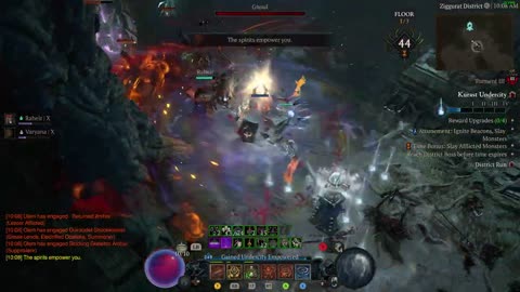 Diablo 4 Kurast Undercity Tribute of Ascendance Ziggurat District Rake Build 4K 2160p!!