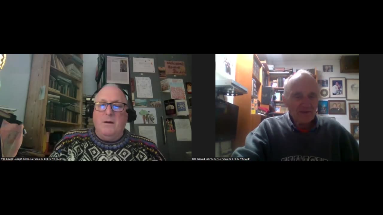 R&B Monthly Seminar: R&B Science Fellowship (Episode #21 -- Thursday, March 20th, 2025). ChairMAN: DR. Gerald Lawrence Schroeder (Jerusalem, ERETZ YISRAEL)