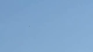 Russian Attack Drone Shot Down By Ukrainian Helicopter