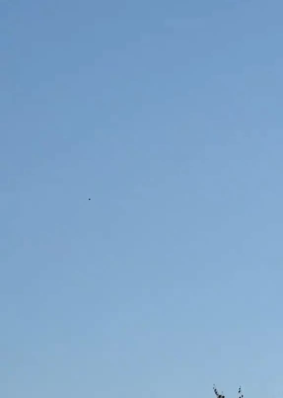 Russian Attack Drone Shot Down By Ukrainian Helicopter