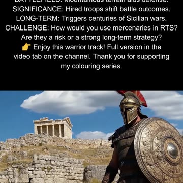 Carthage vs Sicilian Greeks 750 BC First Sicilian Struggle #AncientSicily