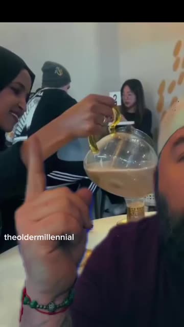 Ilhan Omar Spotted at Coffee Shop Linked to Minnesota Fraud Building