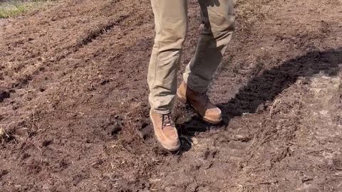 Man Jumps On Nature's Waterbed