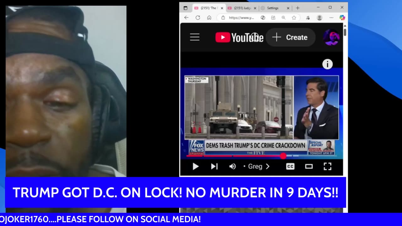 TRUMP TAKES OVER D.C.