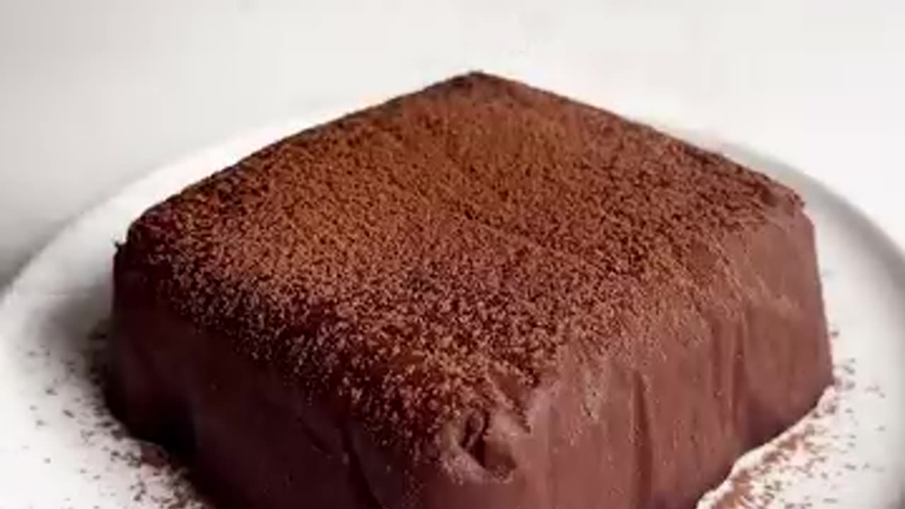 Chocolate Cube Dessert | Satisfyingly Perfect, Rich & Melty!