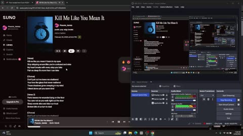 Kill me Like You Mean It ~ Music