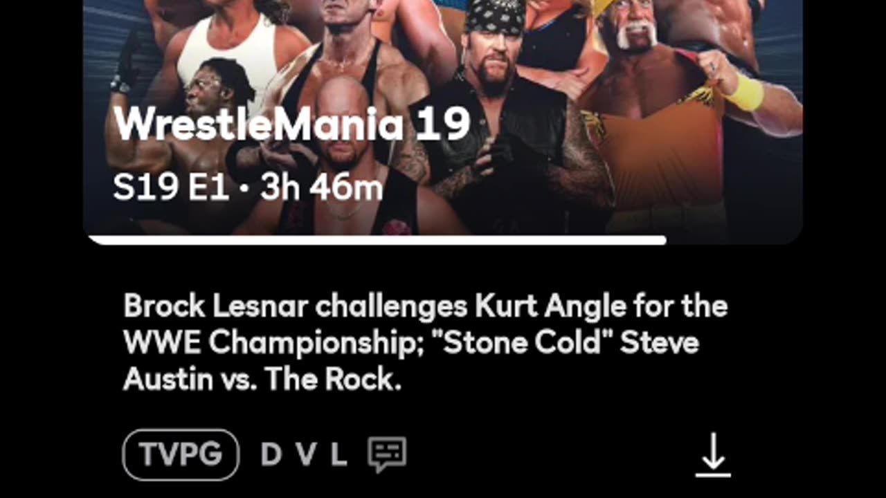 Wrestlemania 19