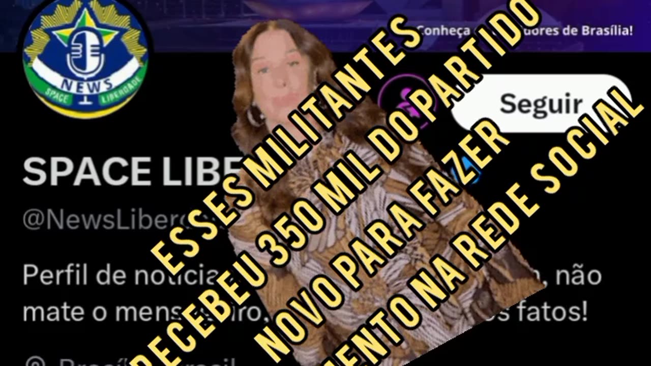 MILITANTES DE ESQUERDA SE PASSANDO POR DIREITA RECEBE DINHEIRO PARA DAR ENGAJAMENTO PARA O PARTIDO DOS GLOBALISTAS O "NOVO"