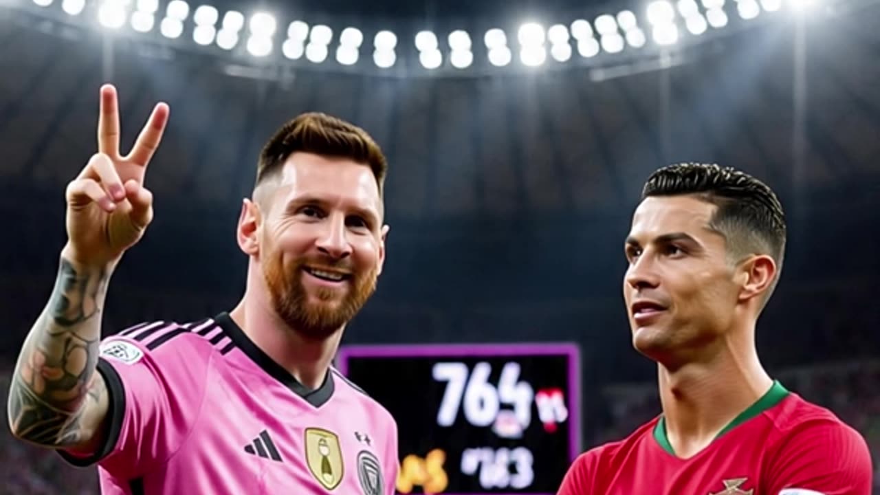 Messi Overtakes Ronaldo In Non-Penalty Goals Record