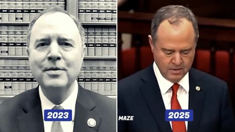 Senator Adam SHIFTY Schiff Changed his tune RADICALLY between 2023 and 2025