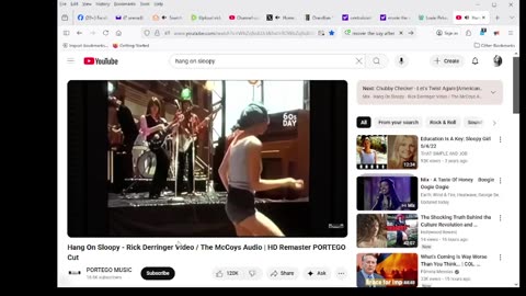 Hang On Sloopy - Rick Derringer Video / The McCoys Audio |