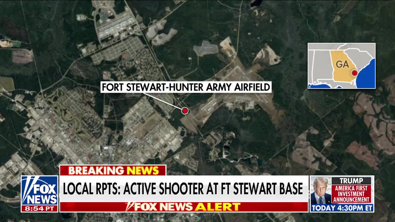 🚨#BREAKING: There is a Active shooter situation at Fort Stewart military base