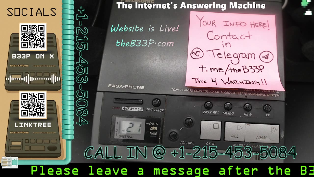 theB33P | The Internet's Answering Machine