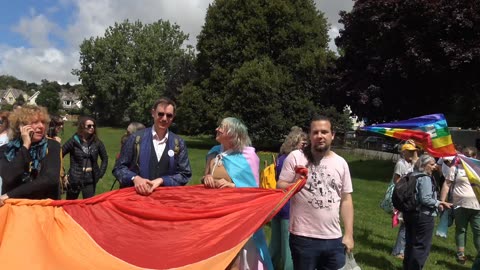 Truro Cornwall England Gay LGBTQIA Pride Parade 2025 26th July Part 1.