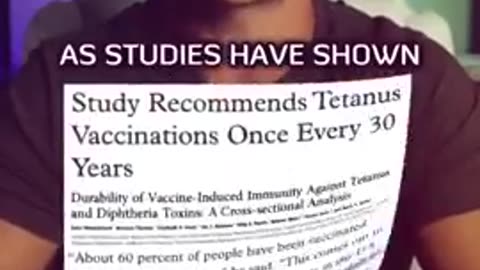 Tetanus Shot or Vitamin C
