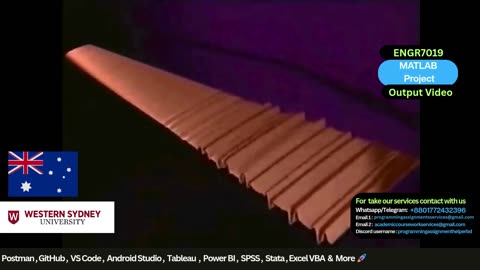 Student Work (Project) | ENGR7019 MATLAB Assessments 1 & 3 | Full Code & GUI Demo | WSU