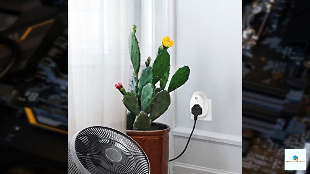 TP-LINK HS100 - Smart plug - wireless - 802.11b/g/n - 2.4 Ghz