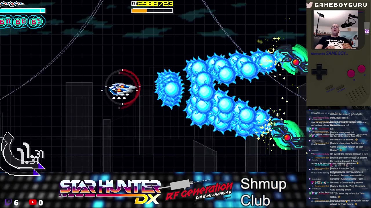 GameBoyGuru streams - Star Hunter DX & Nostradamus (Shmup Slam 7 practice)!