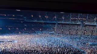 AC/DC caused earthquake-level noise last night at their first concert in Australia in 10 years