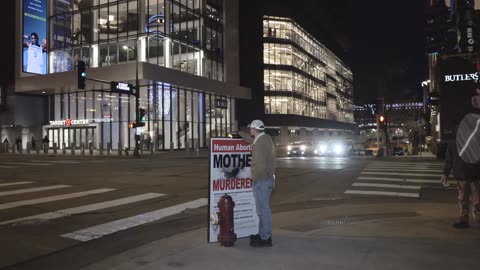 Preaching Outside the Kid Rock Concert - Minneapolis