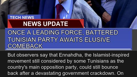 Once a Leading Force Battered Tunisian Party Awai
